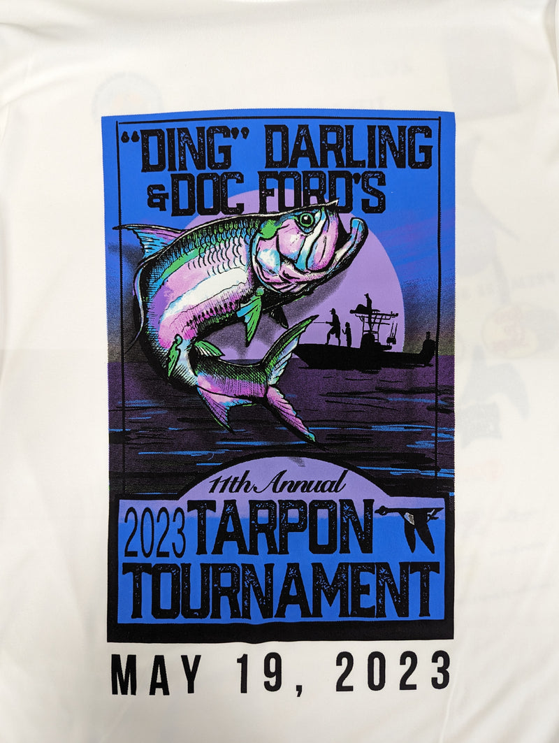 Tarpon Fishing Custom Long Sleeve performance Fishing Shirts