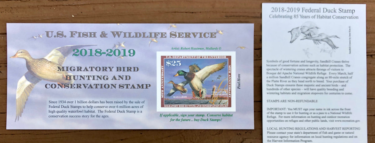 Federal Duck Stamp - Purchase to Support Wildlife and Habitat Conservation
