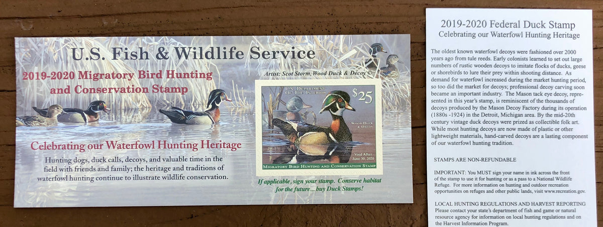 Federal Duck Stamp - Purchase to Support Wildlife and Habitat Conservation