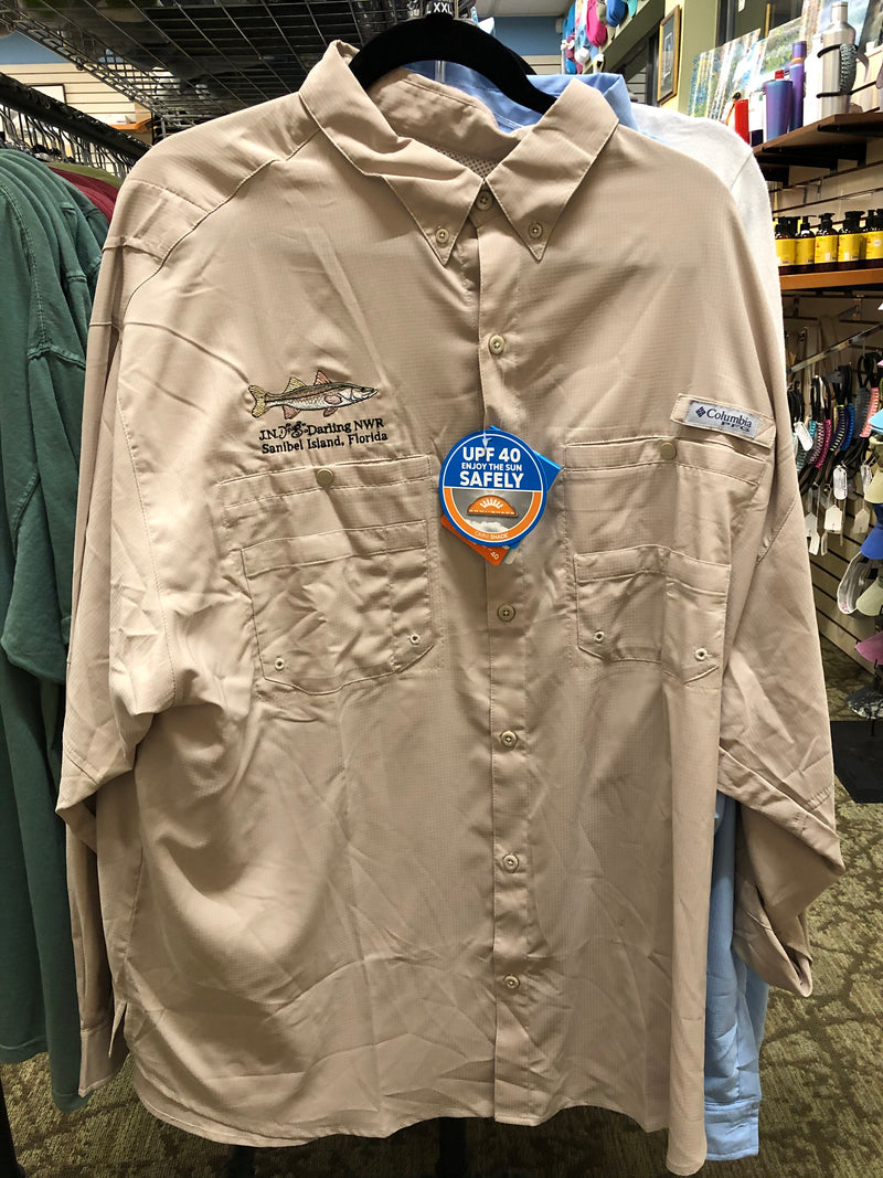 Long Sleeve Columbia Shirt - Tan - Snook