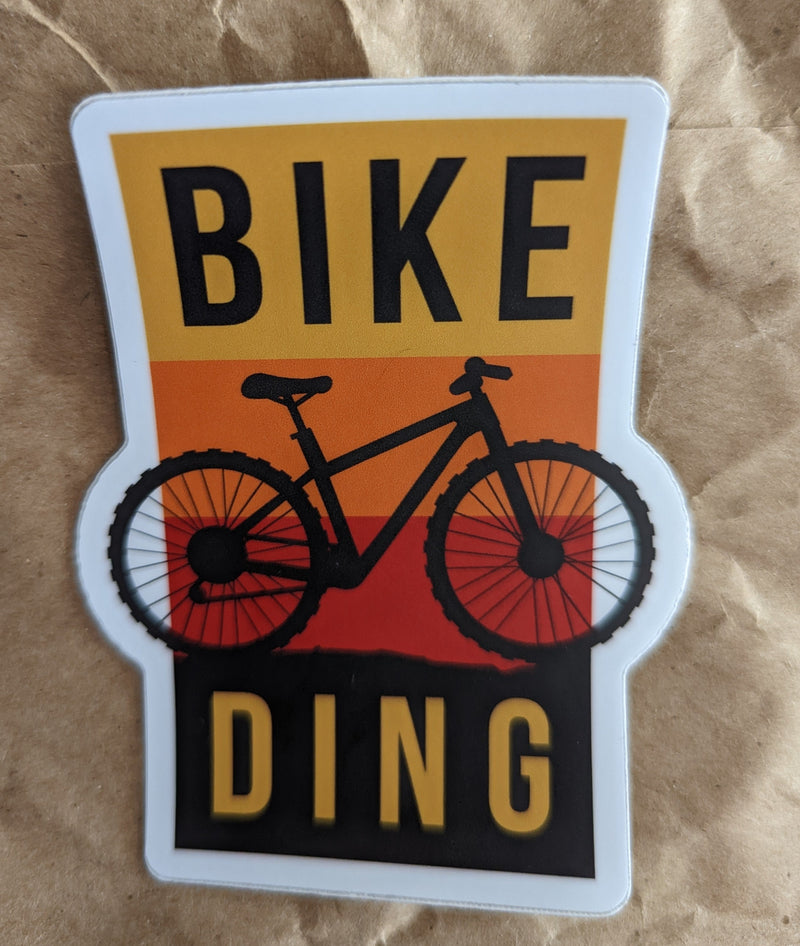 Bike "Ding" Sticker