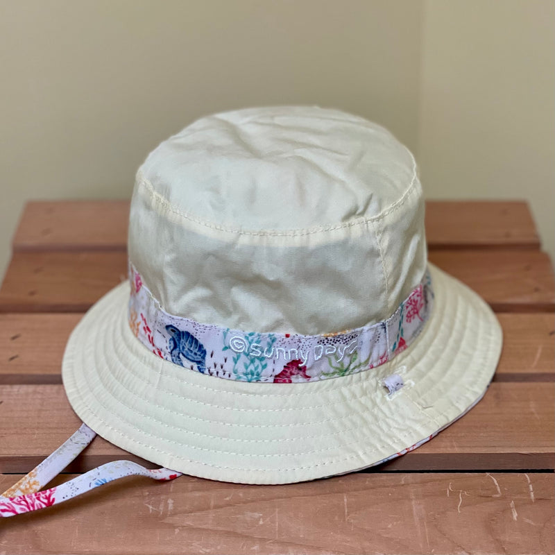 Kids Reversible Cotton Bucket Hat - Under the Sea - 2 sizes – Shop Ding  Darling