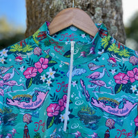 "Ding" Darling Signature Print Ana Maria Pullover