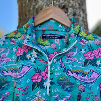 "Ding" Darling Signature Print Ana Maria Pullover