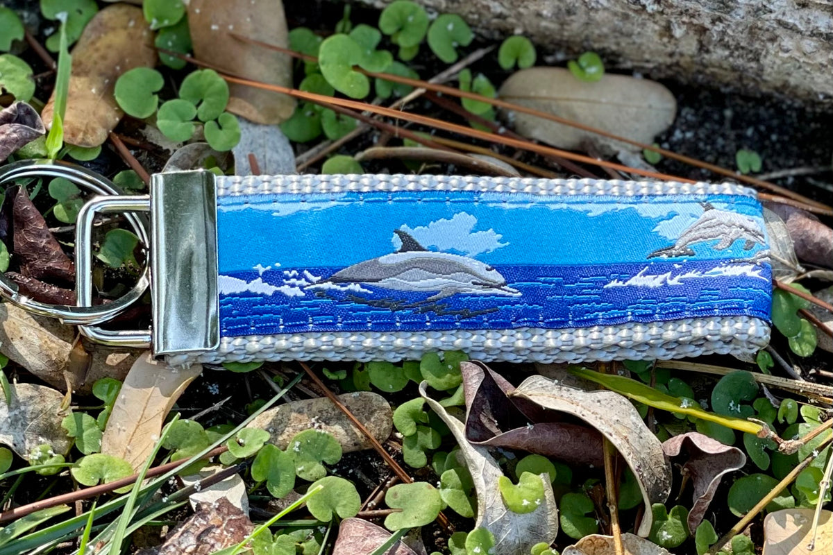 Ribbon Loop Key Chain - Assorted Island Designs - Made in USA