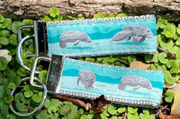 Ribbon Loop Key Chain - Assorted Island Designs - Made in USA
