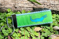Ribbon Loop Key Chain - Assorted Island Designs - Made in USA