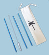 Stainless Steel Drinking Straw 3 Pack & Cleaner