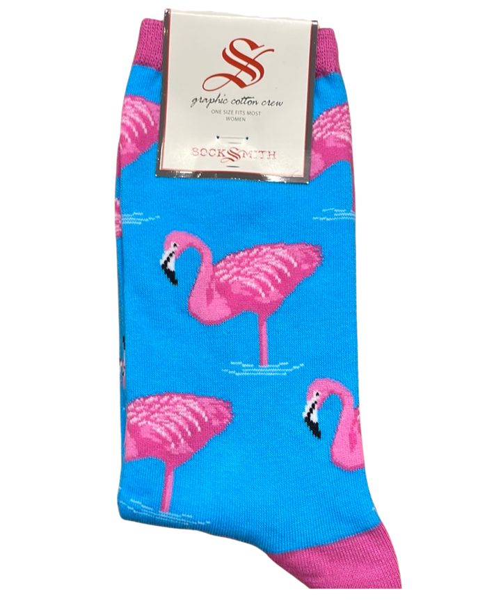 Flamingo Womens Socks