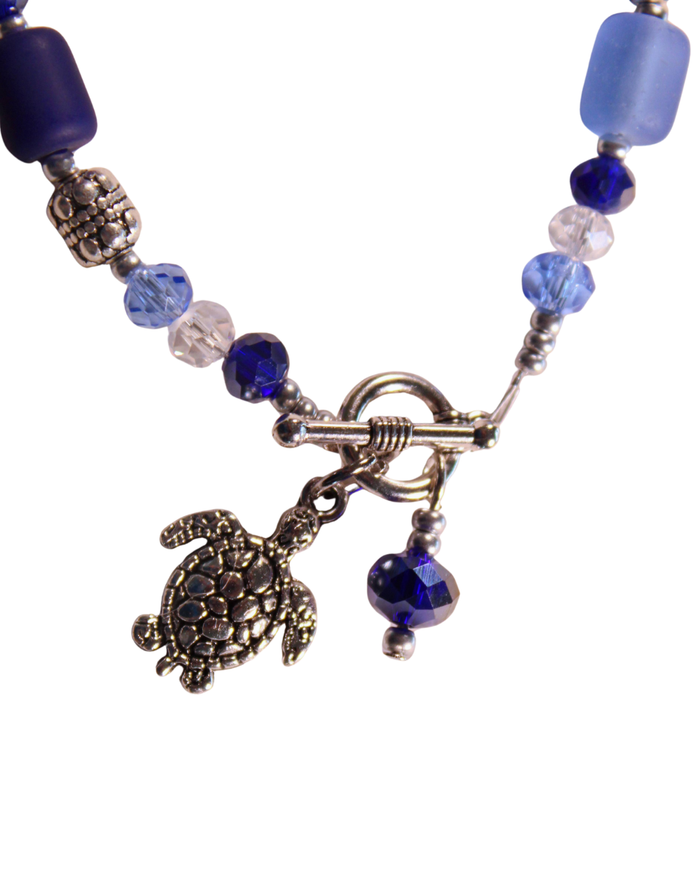 Sea Glass Bracelet - Assorted Colors