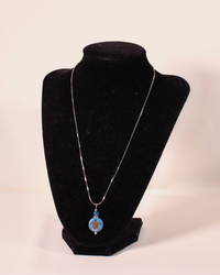 Sea Life Necklace -Round Turtle