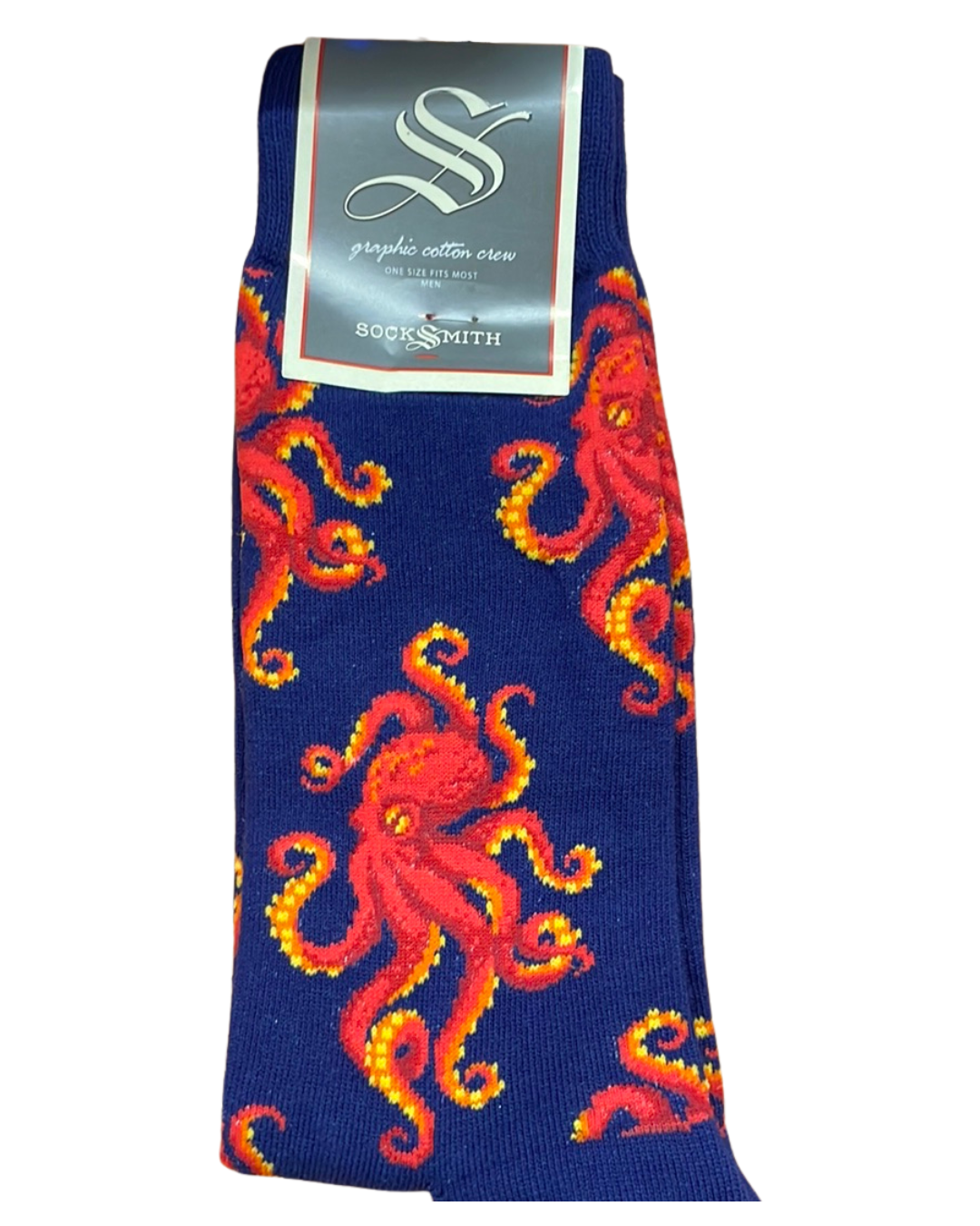 Socktopus Navy Mens Socks