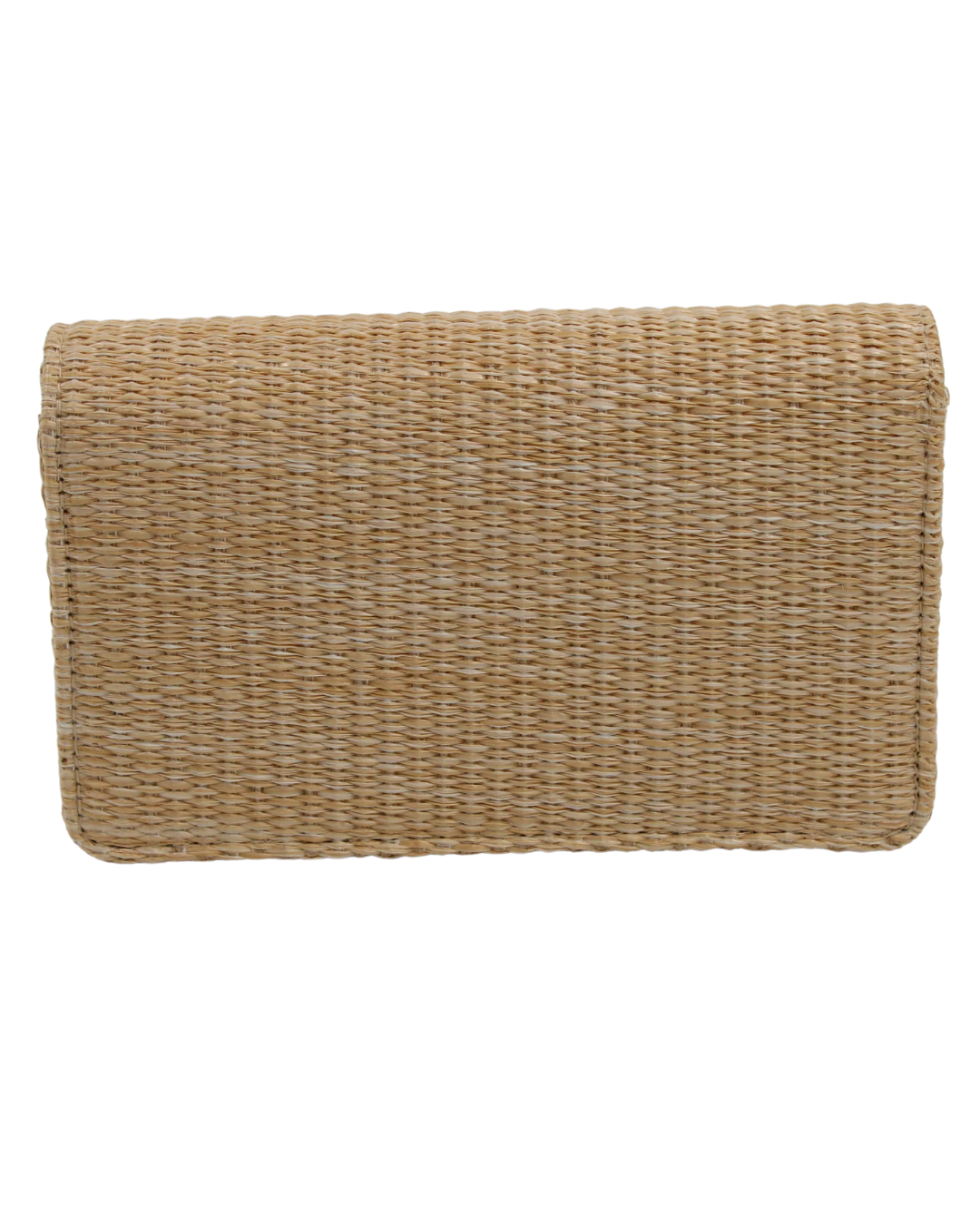 Straw Clutch Purse - small Bee