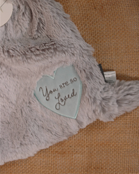 Rattle Blankie Luxurious Bunny
