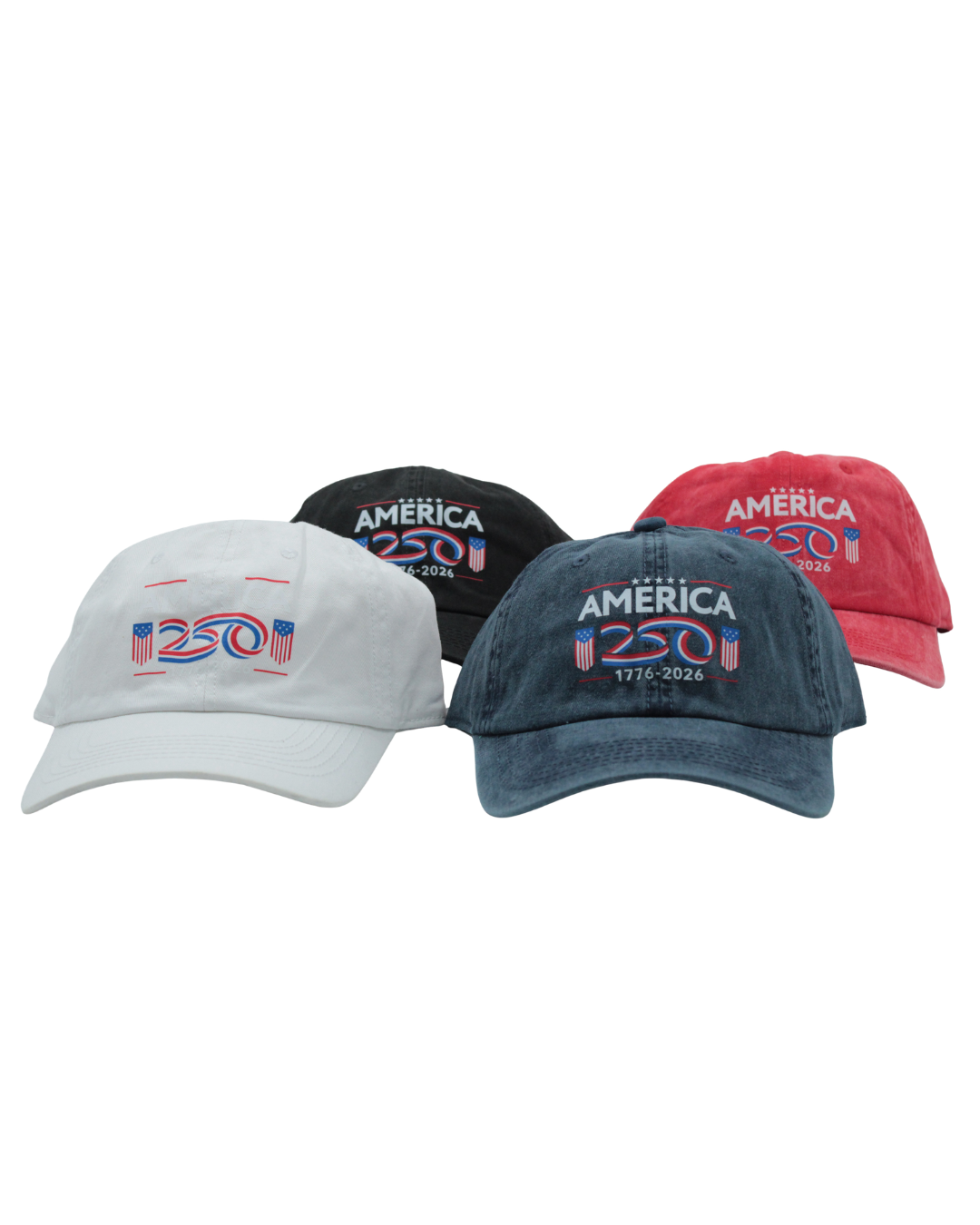 America 250 Ball Caps - Navy