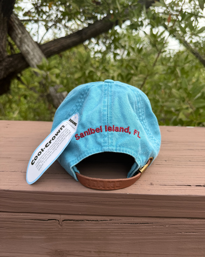 Blue Manatee Adjustable Baseball Hat