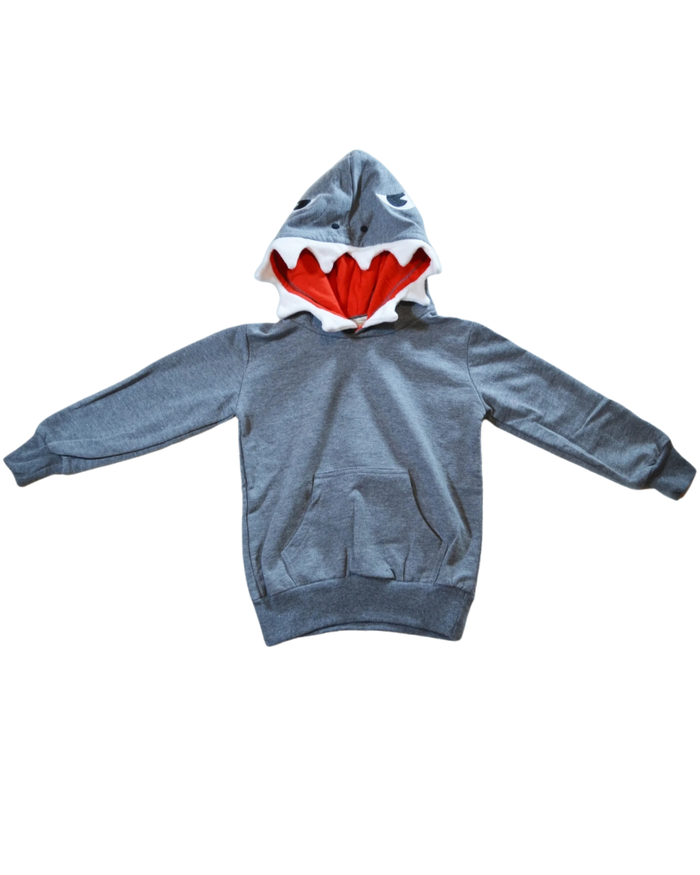 Kids Shark Hoodie DING