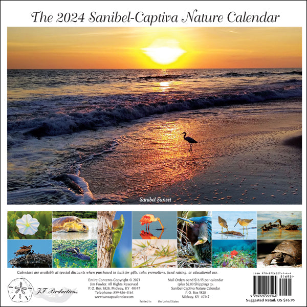 The 2024 Sanibel-Captiva Nature Calendar - Sanibel Reborn