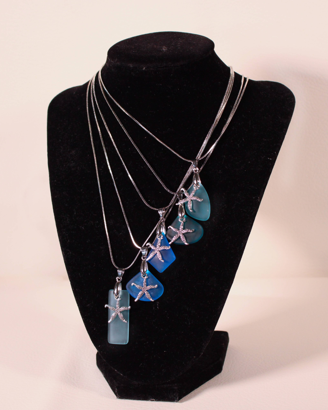 Sea Glass Necklace - Starfish
