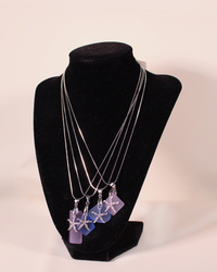 Sea Glass Necklace - Starfish