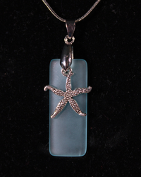 Sea Glass Necklace - Starfish