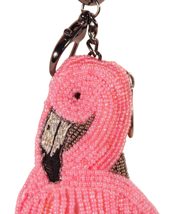 Mary Frances Flamingo Coin Purse