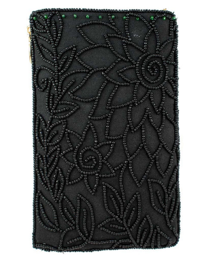 Mary Frances Hand Beaded Crossbody Bag- Iridescent Found