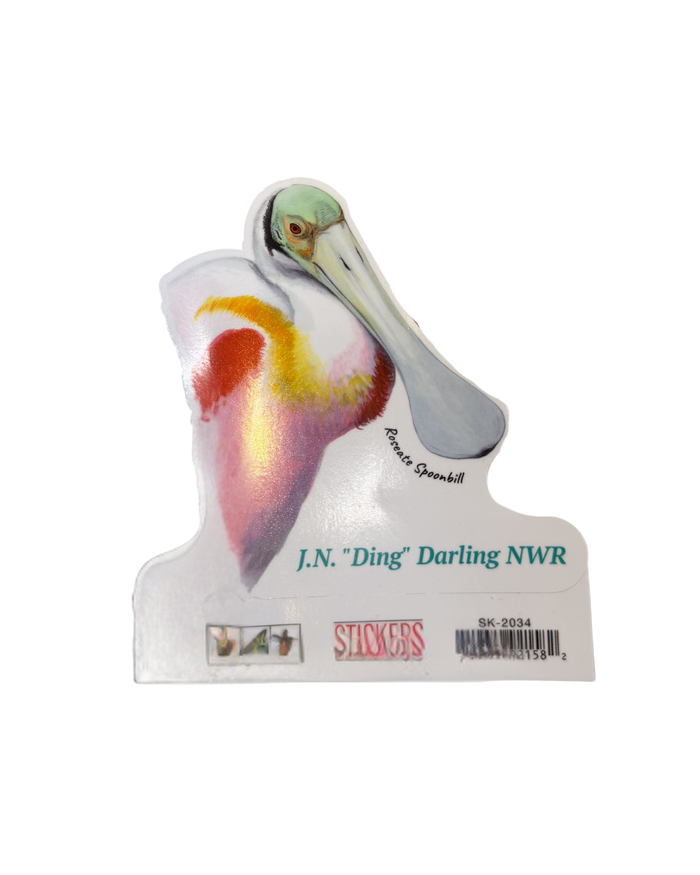 Roseate Spoonbill Sticker