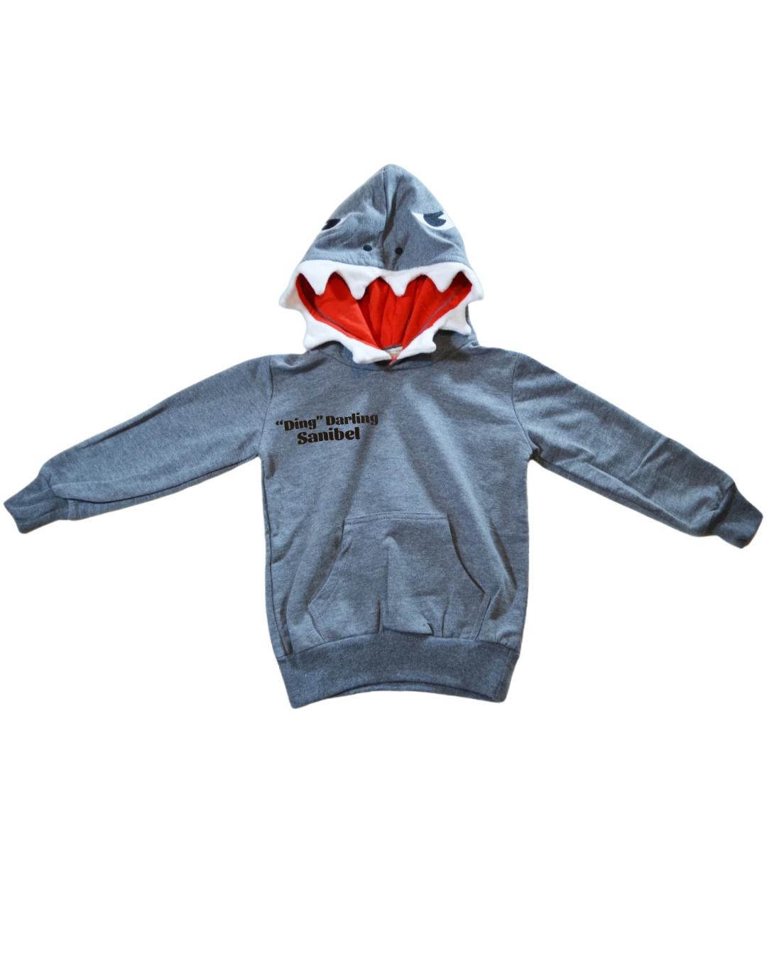 Kids Shark Hoodie DING