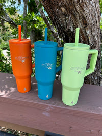 EB Commuter Tumbler 40 oz. Teal, Key Lime, Orange