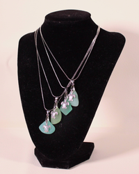 Sea Glass Necklace - Turtle
