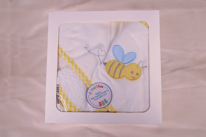 3Ms Towel & WC Set Blue Bumble Bee