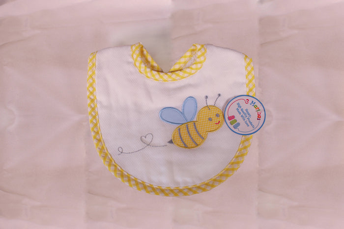 3Ms Basic Bib Blue Bumble Bee
