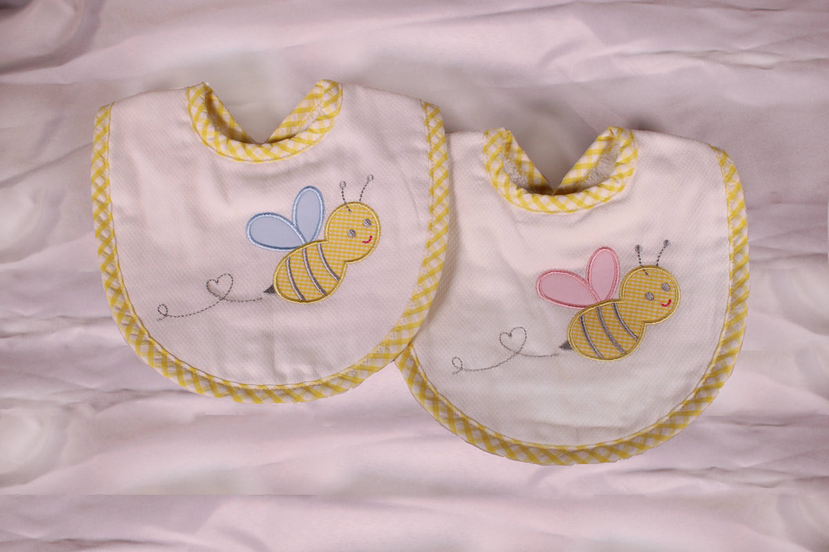 3Ms Basic Bib Blue Bumble Bee