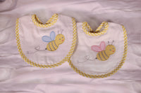 3Ms Basic Bib Blue Bumble Bee