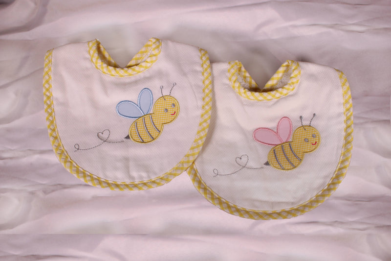 3Ms Basic Bib Blue Bumble Bee