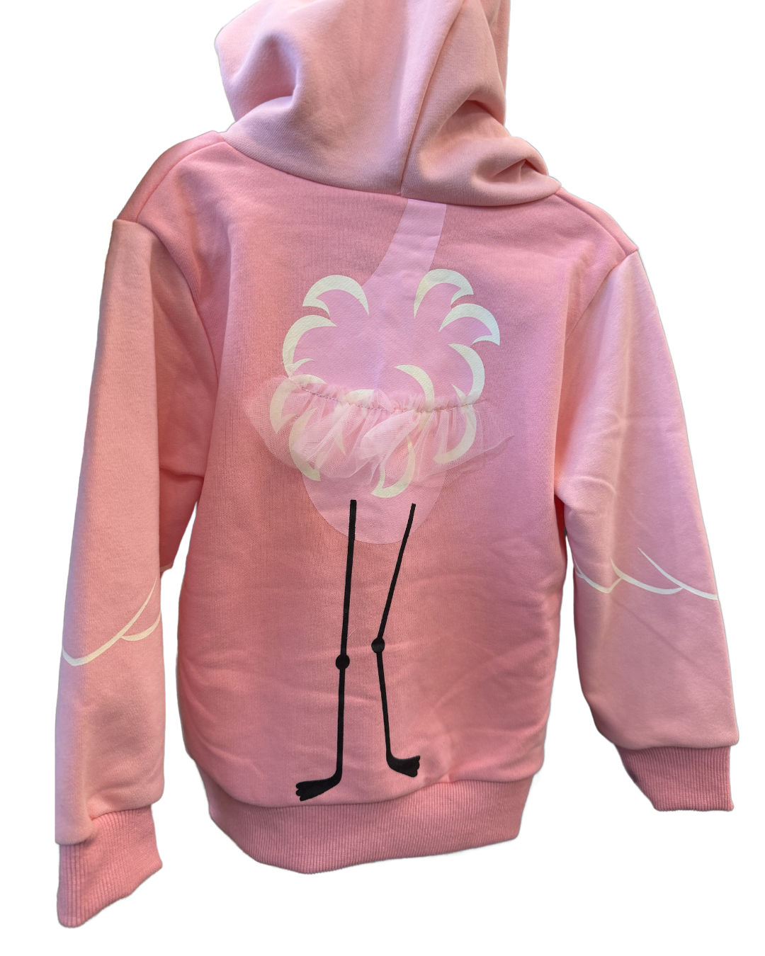 Kids Flamingo Hoodie DING