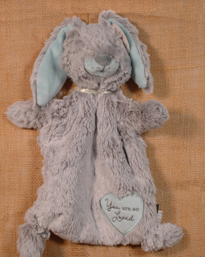 Rattle Blankie Luxurious Bunny