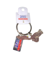 America 250 Eagle Keychain