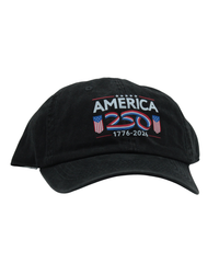 America 250 Ball Caps - Black