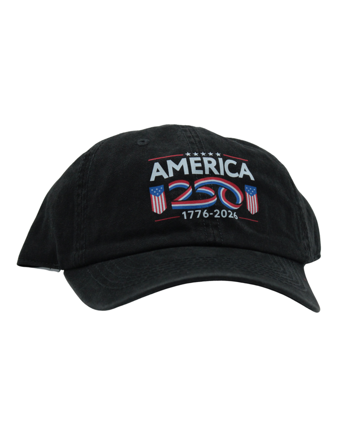 America 250 Ball Caps - Black