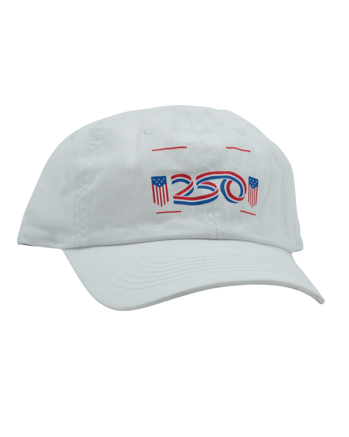 America 250 Ball Caps - White