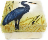 Capiz Box Blue Heron 1250