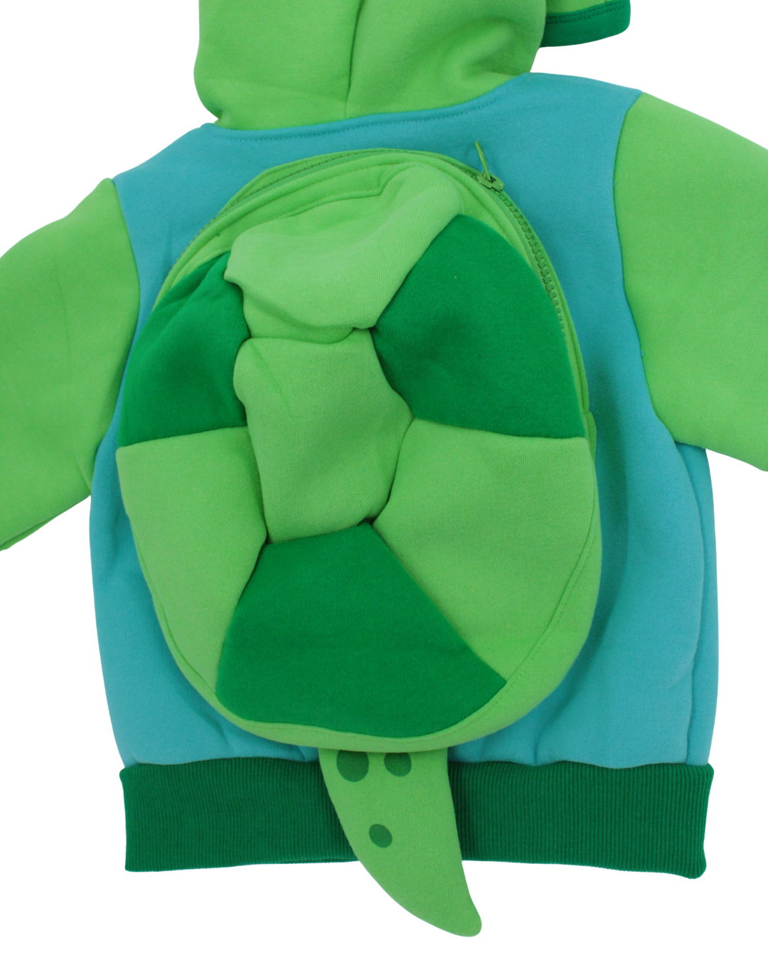 Kids Doodle Turtle backpack hoodie