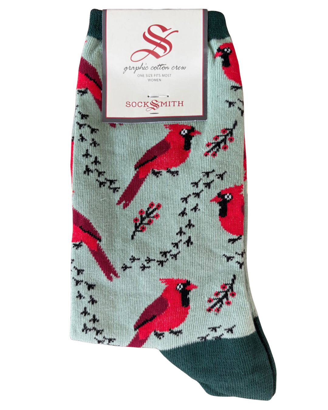 Cardinal Tracks Womens Socks