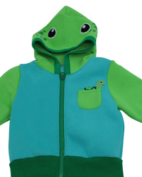 Kids Doodle Turtle backpack hoodie