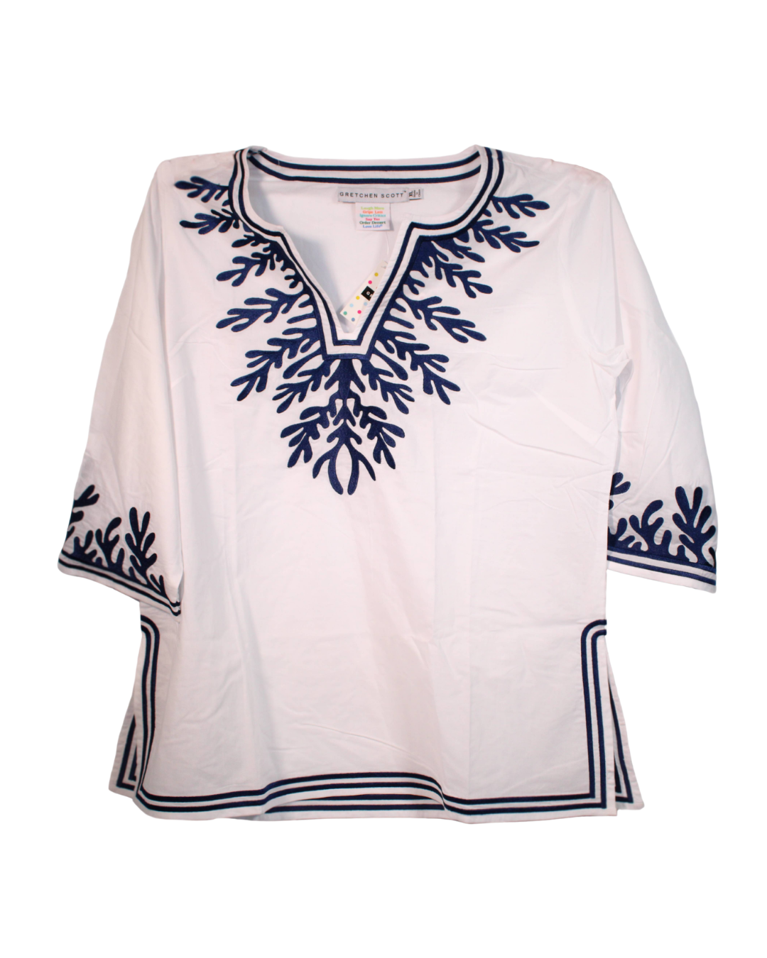 GS - Reef Tunic White/Navy