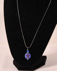 Sea Life Necklace -Round Turtle