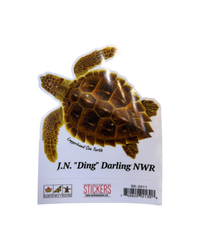 Loggerhead Turtle Sticker