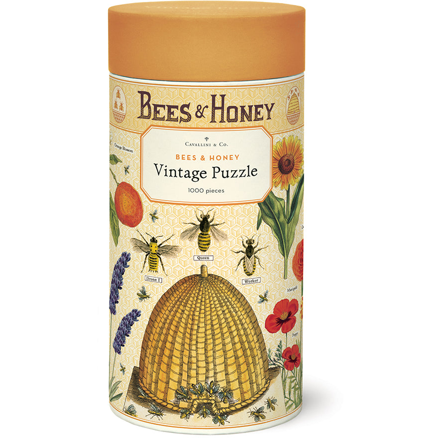 Vintage Puzzle Bees & Honey